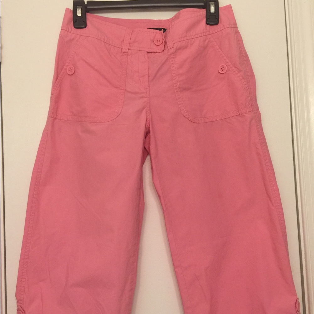 New York & Company Capri Pink Pants size 2